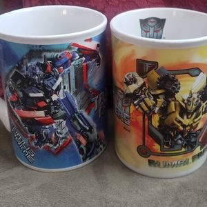 2009 Hasbro Transformers mugs